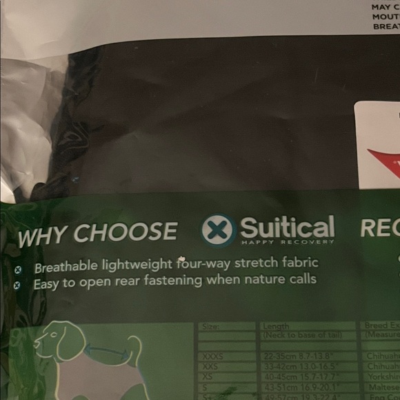 Suitical Dog Recovery Suit Medium - Picture 3 of 3
